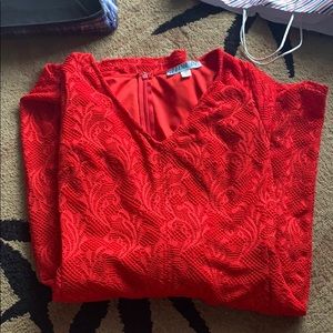 Red dress franchesca medium